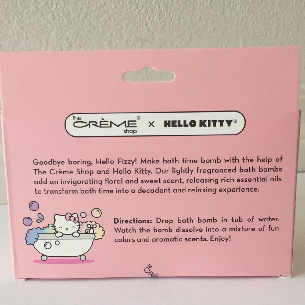 🎉Host Pick! 🎉 Hello Kitty x The Creme Shop Bath Bombs Crystals Scrub bundle - Picture 8 of 13